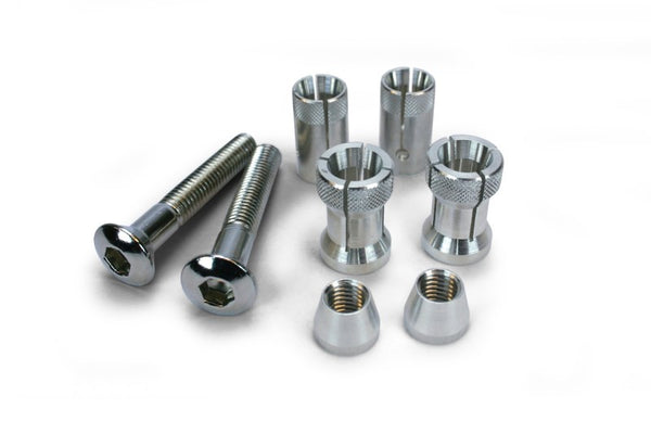 Cycra Comp Probend Bar End Set - Silver - Hand Guards