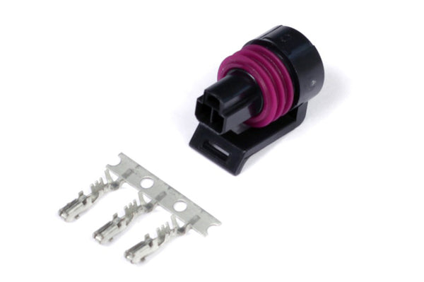Haltech Delphi 3-Pin Pressure Sensor Connector with Pins
