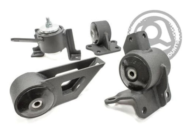 Innovative Mounts 05-12 Lotus ELISE/EXIGE 2ZZ Black Steel Engine Mounts 75A Bushings