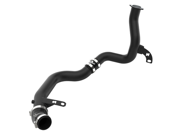 aFe 19-22 Hyundai Veloster N BladeRunner 2-1/4in to 2-1/2in Aluminum Hot Charge Pipe - Black