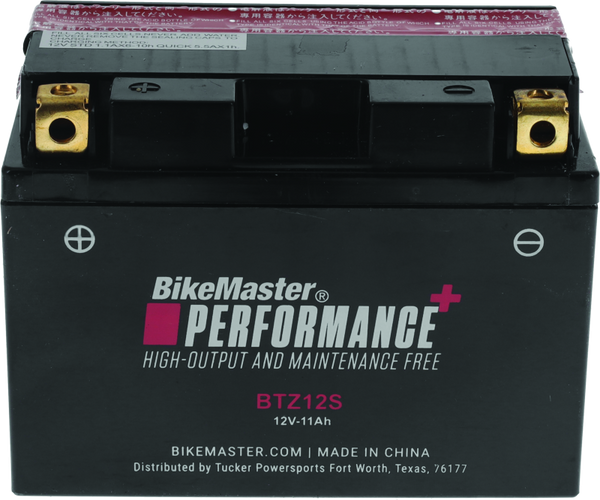 BikeMaster BTZ12S Sealed Spill-Proof Motorcycle Battery