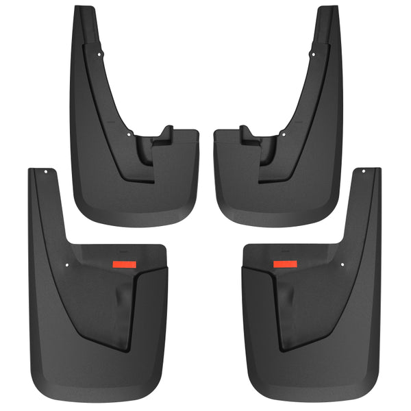 Husky Liners Custom Front & Rear Mud Guard Set for 2019-2022 RAM 2500/3500 - Black