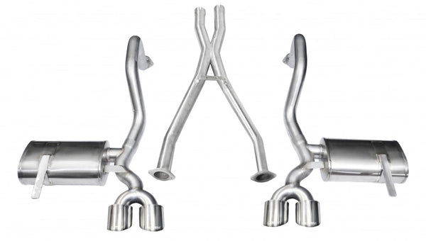 CORSA Performance Cat-Back Exhaust for 1997-2004 Chevrolet Corvette C5 Z06 5.7L V8