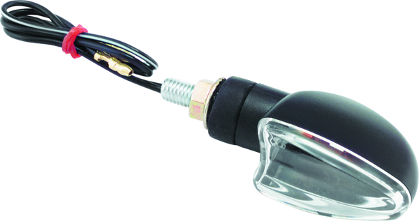 BikeMaster Ministalk V-Shape Marker Light - Black/Clear