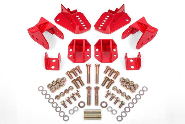BMR Rear Coilover Conversion Kit for 1964-1972 GM A-Body - Red