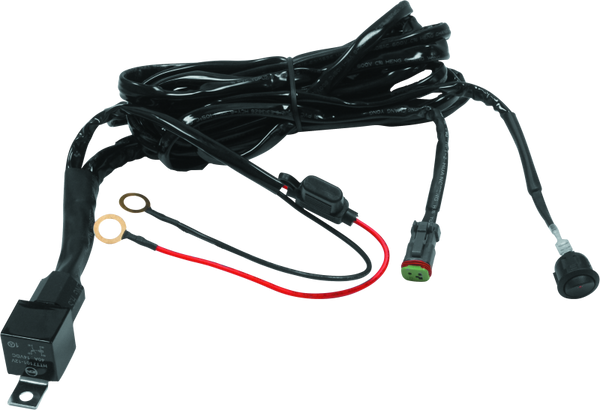 DragonFire Racing Extreme LED Light Bar Wiring Harness - Single Row