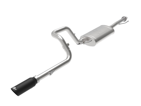 aFe MACHForce XP 2.5in 304-SS Cat-Back Exhaust System with Black Tip for 2010-2019 Toyota 4Runner V6-4.0L