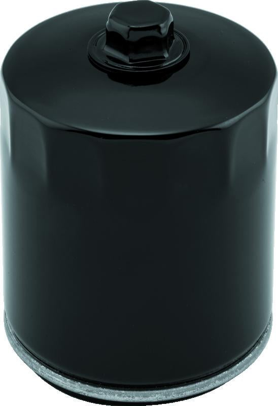 Twin Power M8 Black Oil Filter With Nut Replaces H-D 62700296