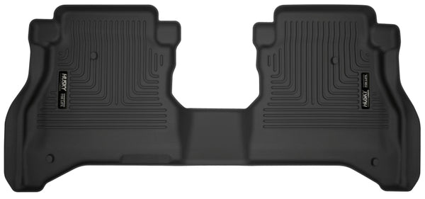 Husky Liners 2020 Jeep Gladiator Crew Cab X-Act Contour Black Floor Liner - 2nd Seat