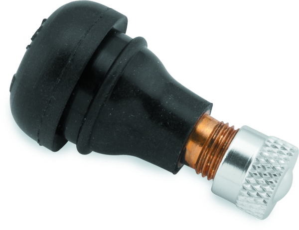 BikeMaster 15mm Rubber Valve Stem Pair