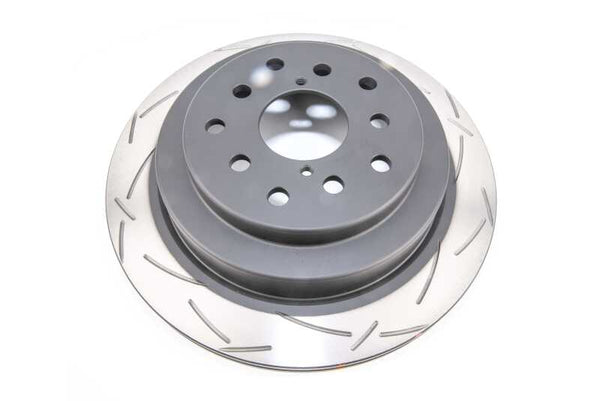 DBA 2001 Subaru Impreza WRX STI 10 Stud Hole Rear Slotted 4000 Series Uni-Directional Rotor