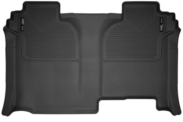 Husky Liners WeatherBeater Black 2nd Row Floor Liners for 19-23 Chevrolet Silverado 1500 CC
