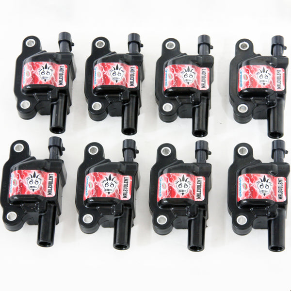 Granatelli Malevolent Ignition Coil Packs for GM LT Series (Set of 8, Black)