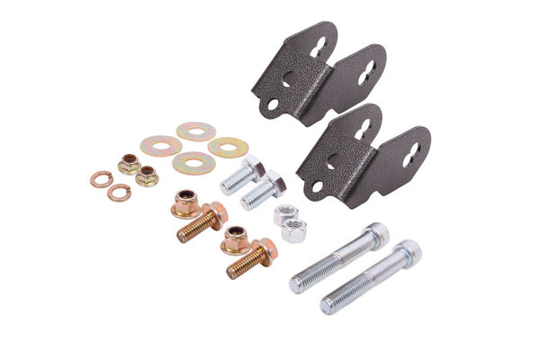BMR Suspension Rear Camber Adjustment Lockout Kit for 2015-2018 Ford Mustang S550 - Black Hammertone
