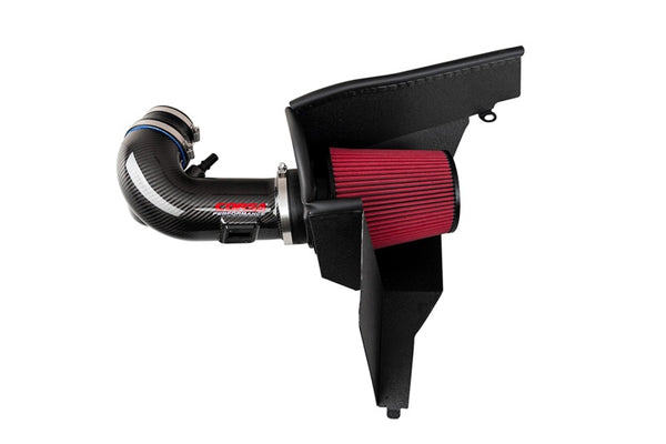 Corsa Carbon Fiber Air Intake for 2018-2023 Ford Mustang GT 5.0L V8 with DryTech Filter
