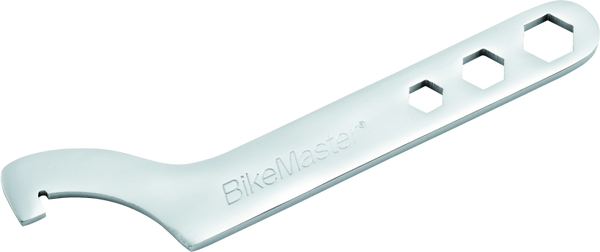 BikeMaster Shock Spanner Wrench Fits 8mm, 10mm & 12mm Nuts