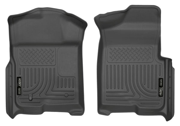 Husky Liners WeatherBeater Black Floor Liners for 2009-2012 Ford F-150 Regular/Super/Super Crew Cab