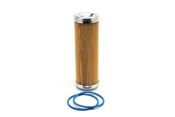 Fuelab 10 Micron Paper Replacement Element - 5in with O-Rings & Instructions
