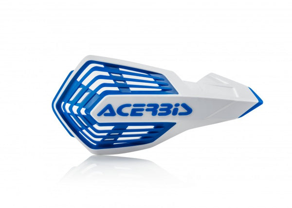 Acerbis X-Force Handguard - White/Blue