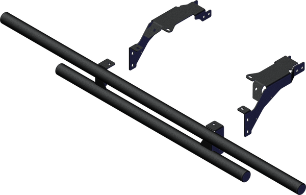 KFI 22+ Polaris Ranger XP 1000/CrewNorthstar Double Tube Rear Bumper