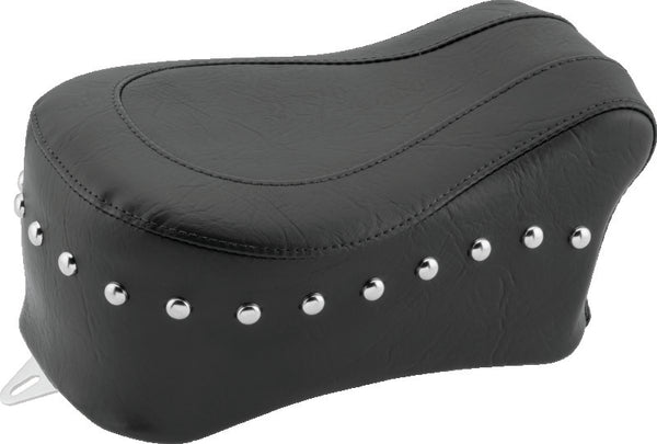 Mustang 65-86 Harley Early FL Touring Tank Bib w/Studs - Black