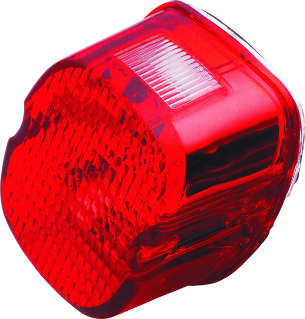 Bikers Choice Red Laydown Taillight w/ Top License Light 19992003 Harley-Davidson Big Twin & XL