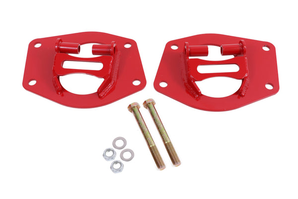 BMR Rear Upper Mount Coilover Conversion Kit for 10-15 5th Gen Camaro - Red
