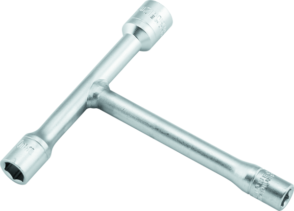 BikeMaster T-Handle 3-Way Socket Wrench - 8mm / 10mm / 12mm