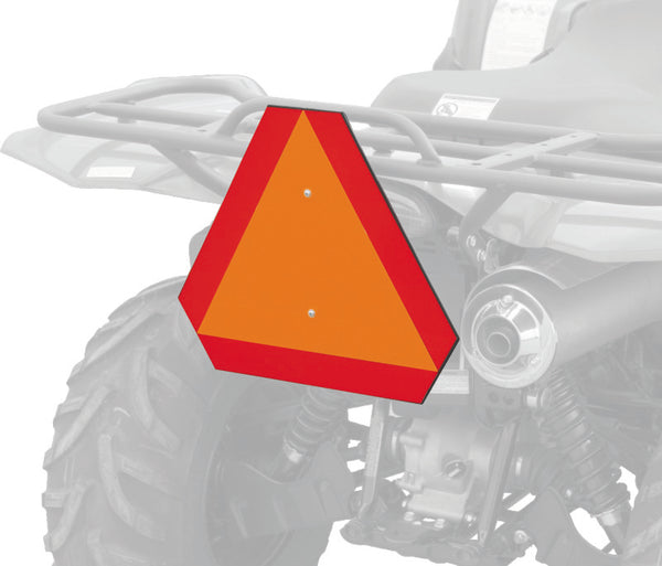 Quadboss ATV License Plate Kit - White