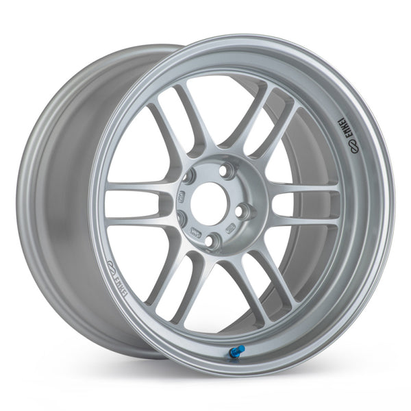 Enkei RPF1RS 18x9.5 Wheel - 5x114.3 Bolt Pattern, 12mm Offset, 75mm Bore, Silver