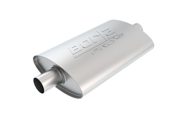 Borla Universal Pro-XS 2.25in Center Muffler - T-304 Stainless Steel