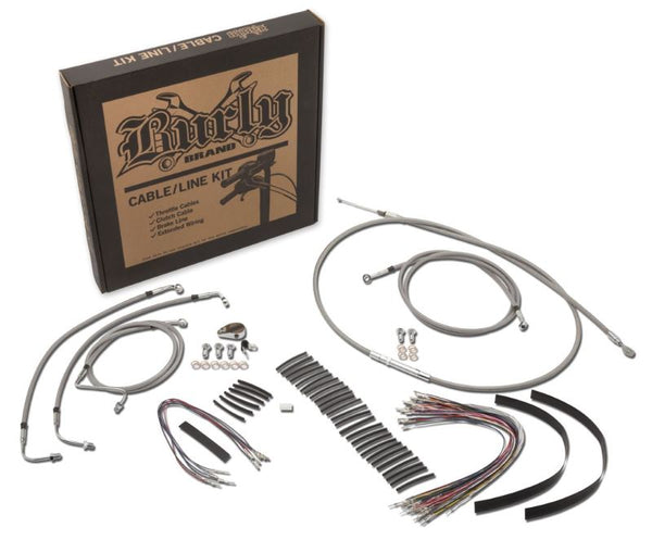 Burly Brand SS Control Kt 14in Gorilla Bar
