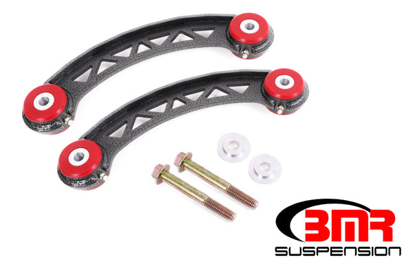 BMR Non-Adjustable Upper Trailing Arms (Polyurethane) for 2008-2017 Dodge Challenger Black Hammertone