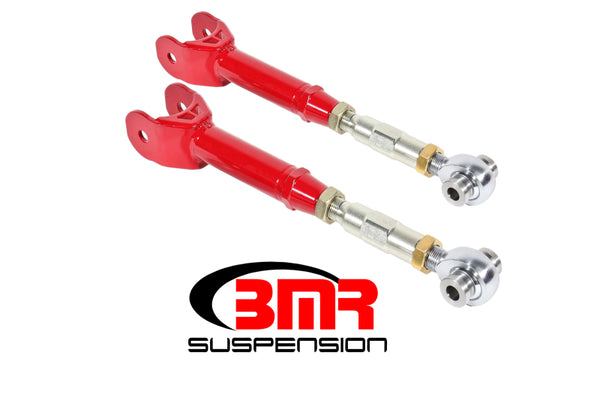 BMR Suspension Upper Control Arms for 2016-2017 6th Gen Camaro - On-Car Adjustable with Red Polyurethane Rod Ends