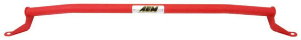 AEM 1.5in Front Strut Tower Bar - Textured Red Steel - Subaru WRX/STI 2.0L/2.5L 2015-2021