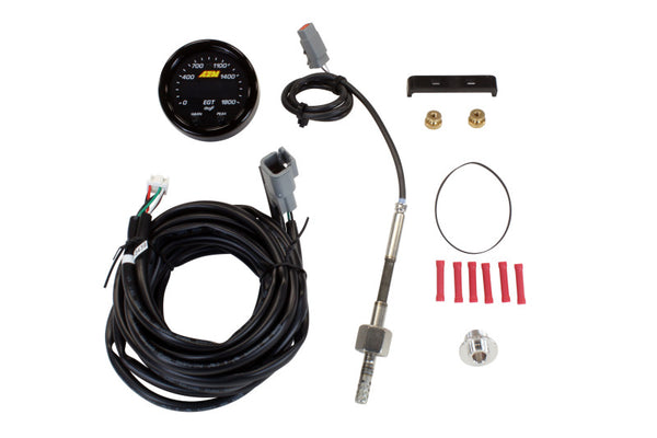 AEM X-Series Digital EGT Gauge Kit 52mm 01800F w/ Sensor & Wiring (30-0305)