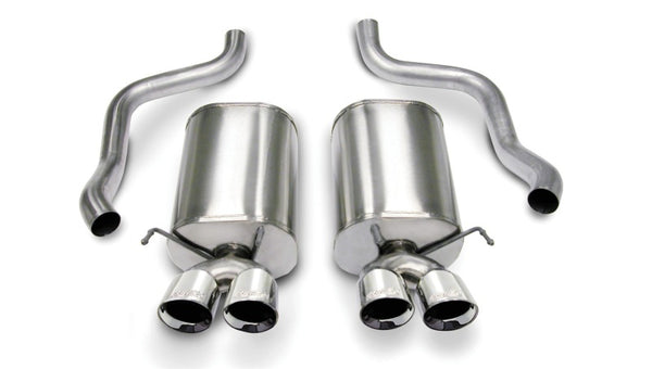 Corsa Axle-Back Exhaust for 2005-2007 Chevrolet Corvette C6 6.0L V8