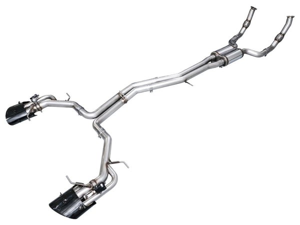 AWE Tuning SwitchPath Cat-Back Exhaust 20212023 Audi C8 RS6/RS7 Diamond Black Tips