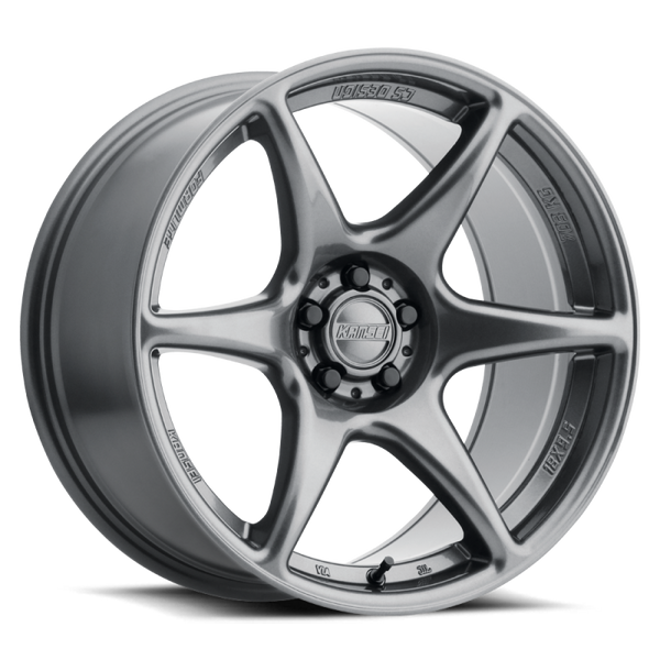Kansei K11G Tandem 18x9.5in / 5x114.3 BP / 22mm Offset / 73.1mm Bore - Gunmetal Wheel