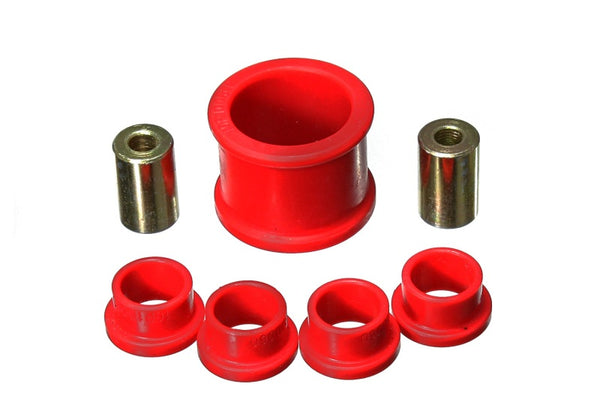 Energy Suspension Power Steering Rack Bushing Set for 2006-2011 Honda Civic Si - Red