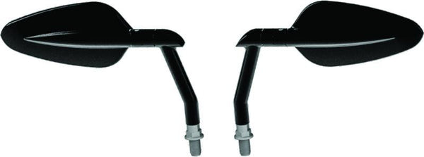 Burly Brand Radar Mirror Set - Black