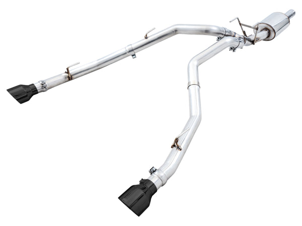 AWE Tuning Cat-Back Exhaust w/ Cutouts for 20092018 RAM 1500 5.7L Diamond Black Tips