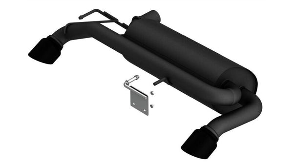 Borla ATAK Axle Back Exhaust for 2021-2022 Ford Bronco 2.7L V6 4WD with Black Coated Tips