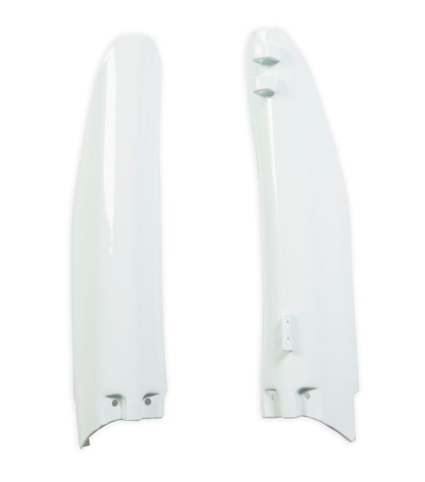 Acerbis Lower Fork Cover Set 1999-2003 Suzuki RM125/RM250 White