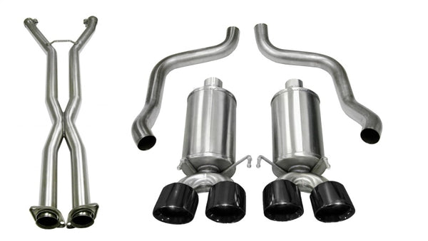 CORSA Performance Axle-Back Xtreme Exhaust System for Chevrolet Corvette (2009-2013)