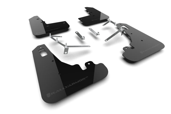 Rally Armor 22-26 Subaru BRZ / Toyota GR86 Black UR Mud Flap w/Dark Grey Logo