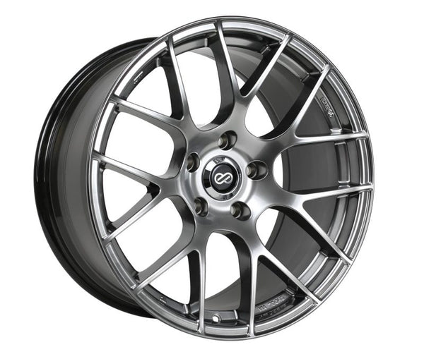Enkei Raijin Hyper Silver Wheel 18x9.5, 35mm Offset, 5x114.3 Bolt Pattern