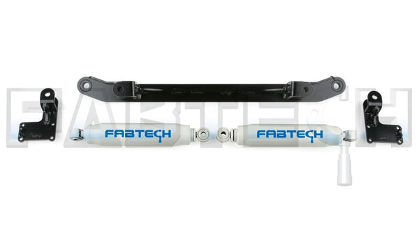 Fabtech Dual Performance Steering Stabilizer Kit for 99-03 Ford F250/350/Excursion 2WD