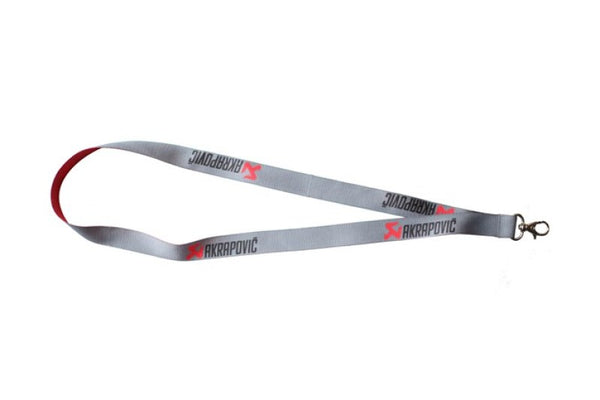 Akrapovic Official Branded Lanyard (Polyester) with Clip