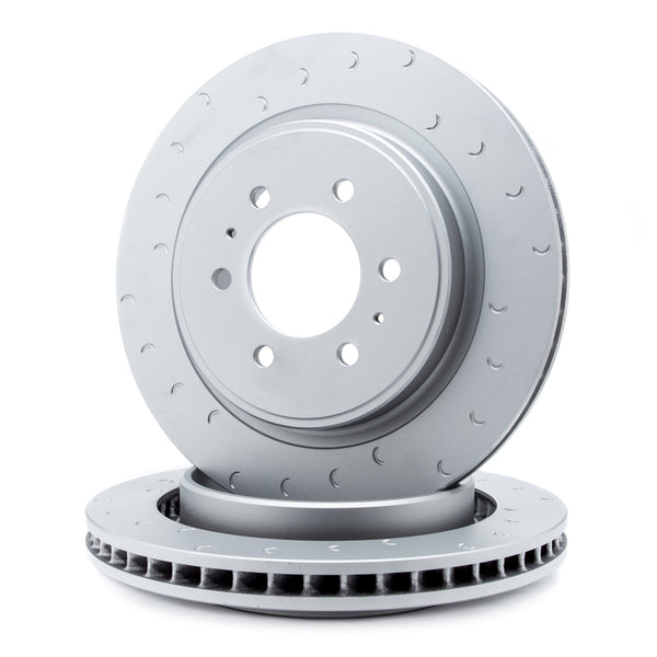 Alcon Rear Slotted Brake Rotor Kit 360x32mm for Ford F-150 (2010+)